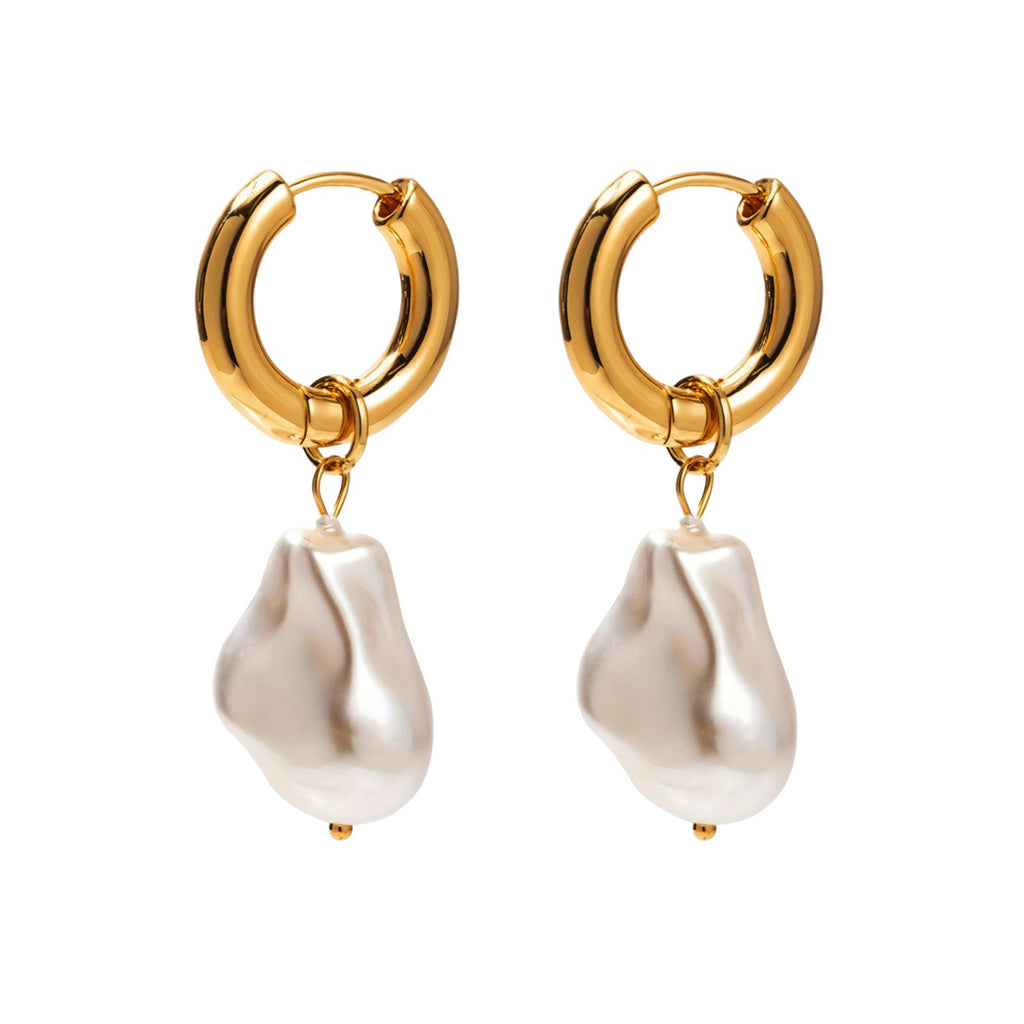 Lustrous Pearl Drop Earrings Earrings Ecuyeres   