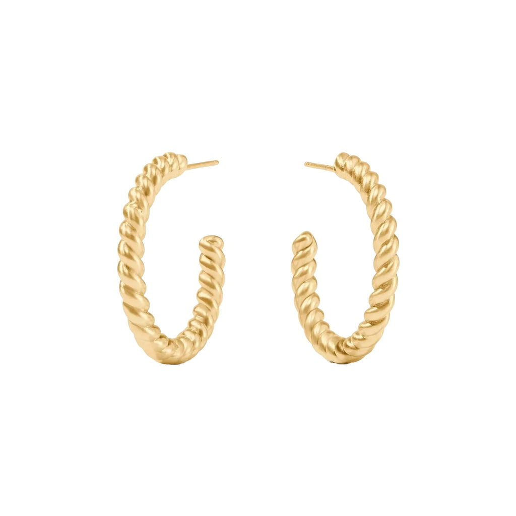 Classic Spiral Hoop Earrings Earrings Ecuyeres   