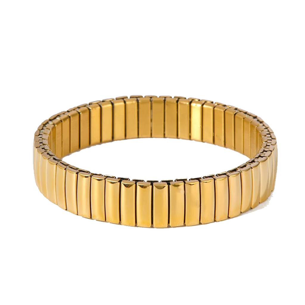 Thin Link Chunky Braclet bracelets Ecuyeres Gold  