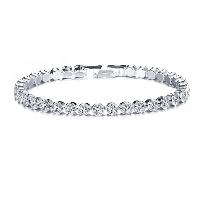 Classic Tennis Bracelet Bracelet Ecuyeres silver  