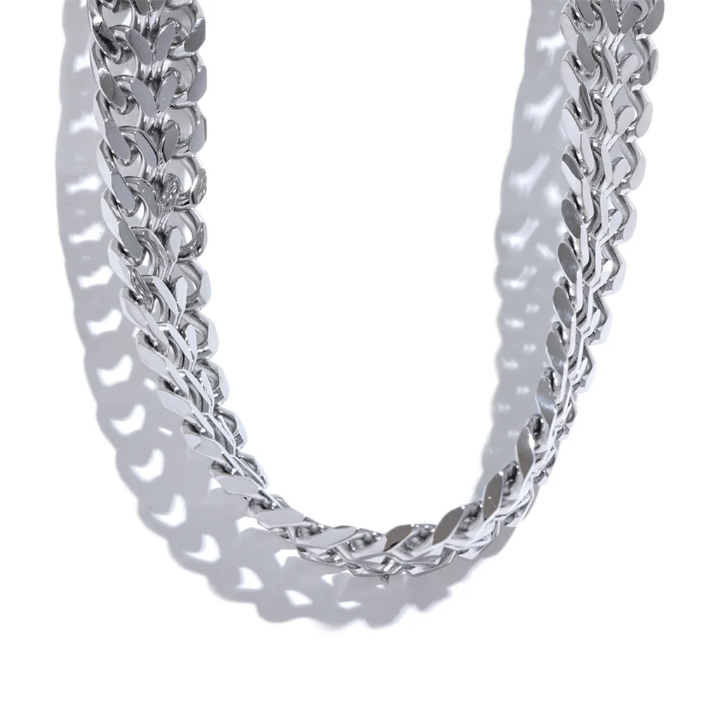 Cuban Link Necklace Necklace Ecuyeres Silver  