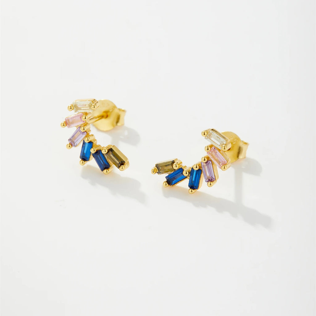 Simple Winged Earrings Earrings Ecuyeres   