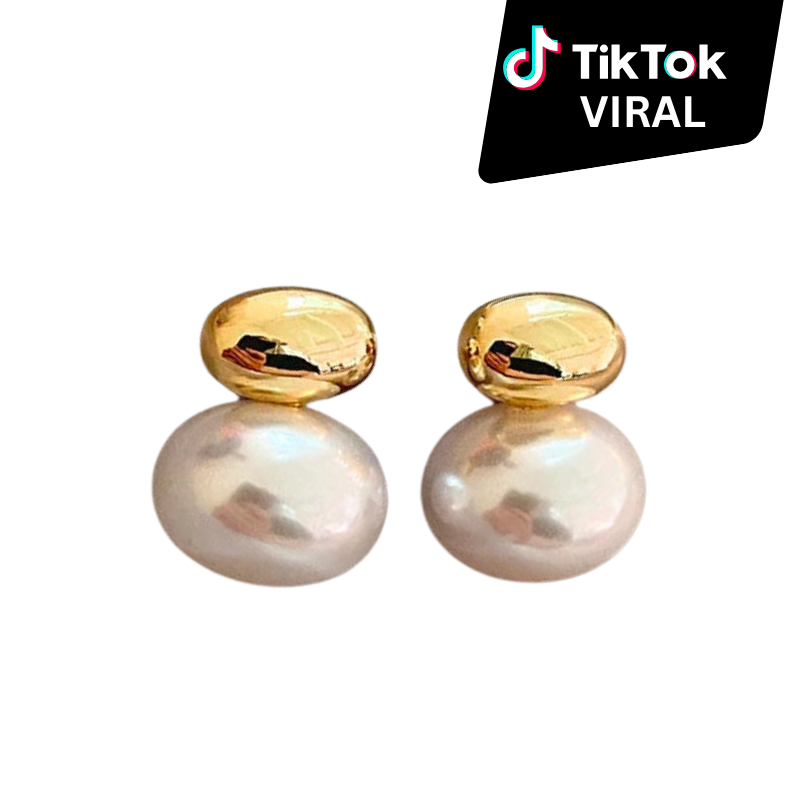 Pearl Ball Dainty Earrings Earrings Ecuyeres   