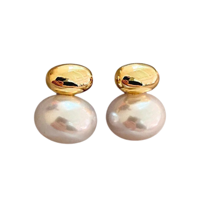 Pearl Ball Dainty Earrings Earrings Ecuyeres   